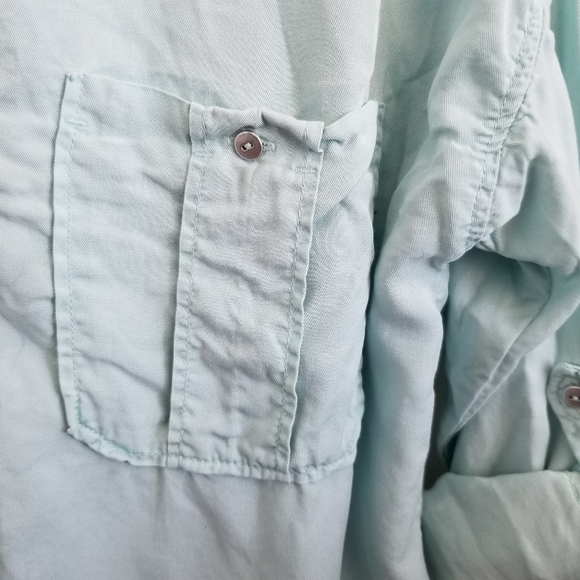 Zara light blue relaxed shirt size M - Picture 10 of 15